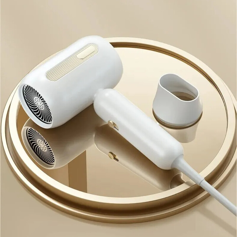 Mini Hajszárító 220V/110V, Nagy sebesség, Szalon légfúvó, Alacsony zaj, Professzionális hajápolás Gyorsan száradó negatív ionok utazáshoz