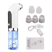 Elektromos kis buborékos mitesszer eltávolító USB vízciklusú pórus akne pattanás eltávolító vákuumszívó arc-orrtisztító eszköz