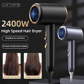 Επαγγελματικό πιστολάκι μαλλιών Hot Cold Wind Air Brush Drier Negative Lonic Blow Dryer Strong PowerDryer Salon Tool 2400W 3th Gear