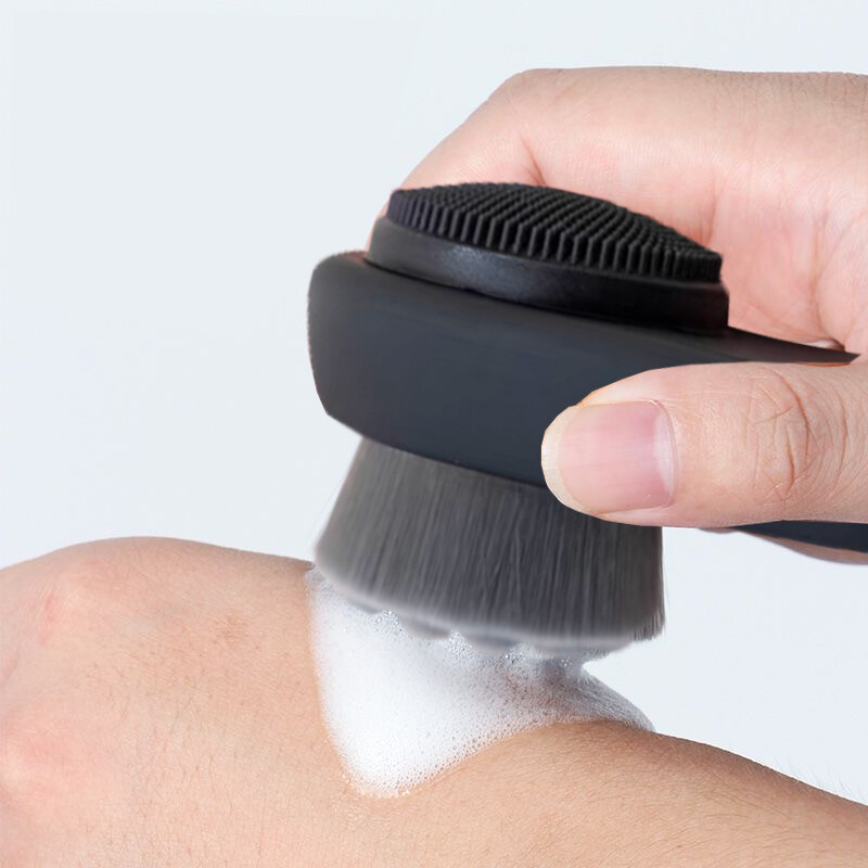 Arcápoló eszköz Masszázs súroló Arctisztító kefe Mosó Arckefet Puha bambusz faszén arctisztító kefe