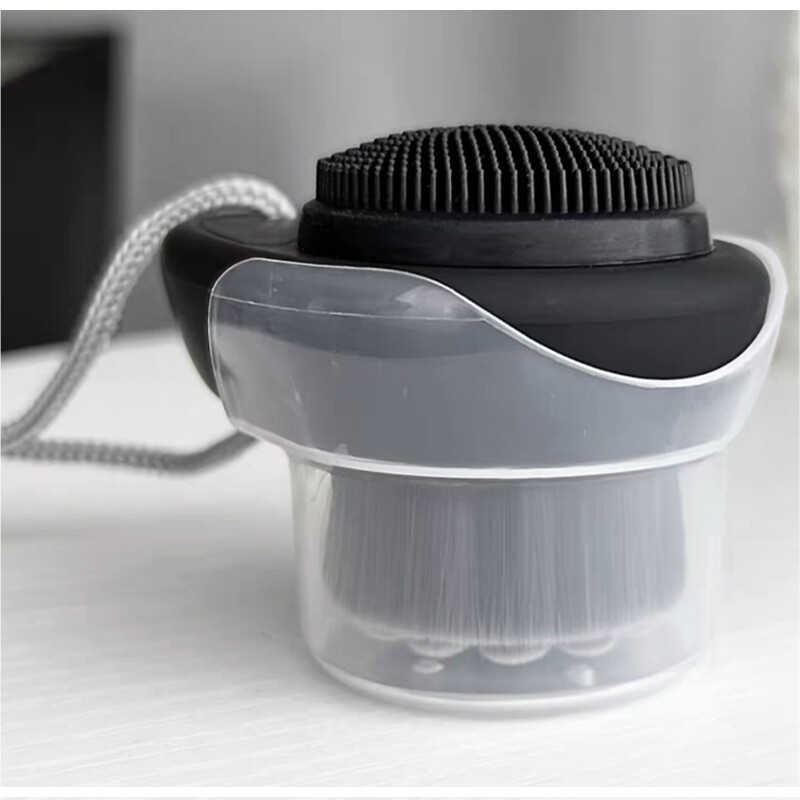 Arcápoló eszköz Masszázs súroló Arctisztító kefe Mosó Arckefet Puha bambusz faszén arctisztító kefe