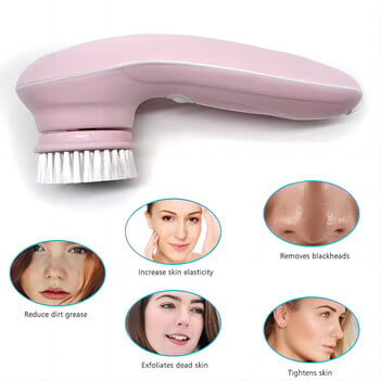 Βούρτσα καθαρισμού προσώπου Face scrubber Electric Exfoliating Spin Cleanser Συσκευή αδιάβροχο βαθύ καθαρισμό μασάζ Αφαίρεση μαύρων στιγμάτων