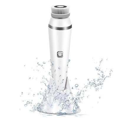 Elektromos arctisztító 4 az 1-ben arctisztító kefe mosógép Spa bőrápoló masszírozó mitesszer tisztító arcbőrtisztító