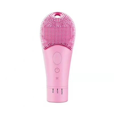 9 Gear Electric Ultrasonic Skin Sonic Scrubber Facial Brush Cleaner Rotirajuća visokofrekventna vibracija Lice Silicij punjiv