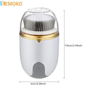 3 ΣΕ 1 Ultrasonic Facial Cleaner Pore Face Skin Care Massager Electric Face Cleansing Brush Facial Clean Brush Remover Blackhead Facial Clean Brush