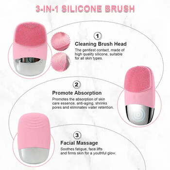 Electric Face Cleansing Brush Electric Facial Cleanser Sonic Facial Cleansing Brush Skin Skin Massager Skin Care Tools