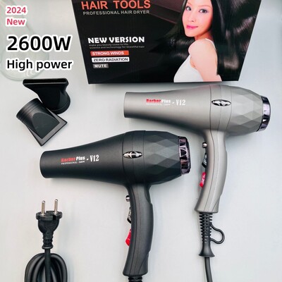 2024. Novi frizerski salon Sušilo za kosu 2600W ultra velike snage, brzo sušenje Styling Kućni frizerski salon Specijalno sušilo za kosu Poklon kutija