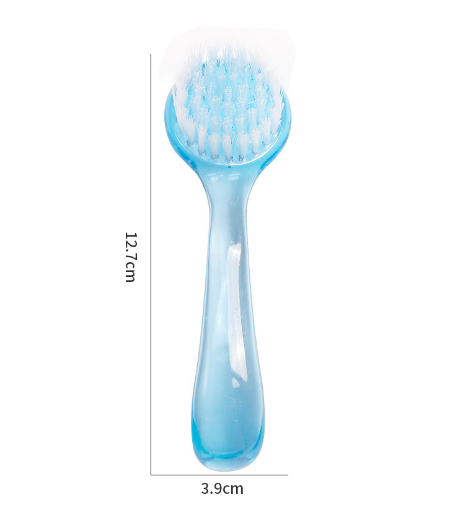 Nová kefka na čistenie tváre s mäkkými štetinami, exfoliačná kefka na tvár, čistiaca čiapka na tvár, drhnúca plastová neelektrická čistiaca kefka