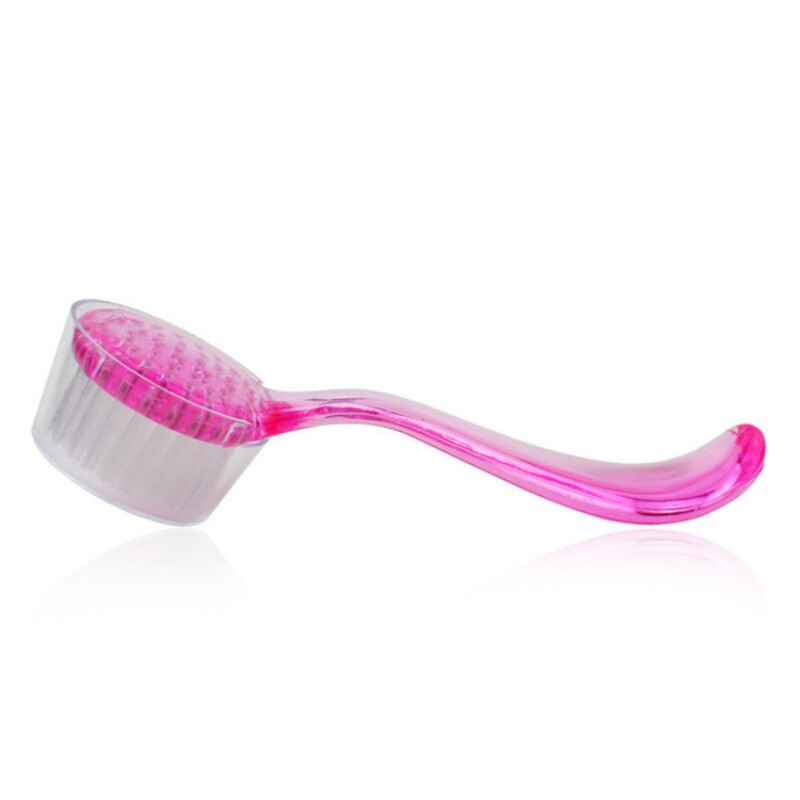Nová kefka na čistenie tváre s mäkkými štetinami, exfoliačná kefka na tvár, čistiaca čiapka na tvár, drhnúca plastová neelektrická čistiaca kefka