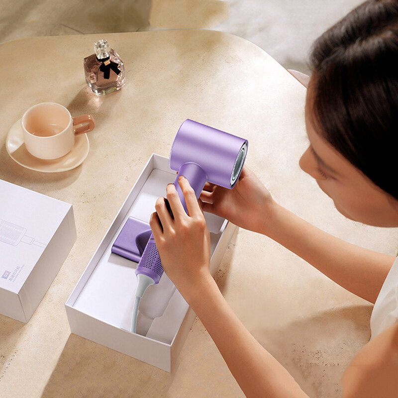 Naujas didelės spartos plaukų džiovintuvas 1600 W didelės galios plaukų džiovintuvas neigiamas jonų greitis plaukų džiovintuvas LED ekranas su elektriniu plaukų džiovintuvu