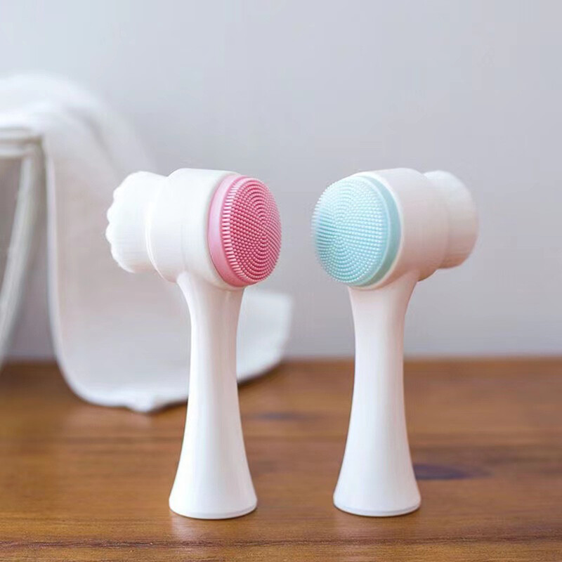 Kiváló kétoldalas szilikon arckefe a mélytisztításhoz és a pórusok minimalizálásához