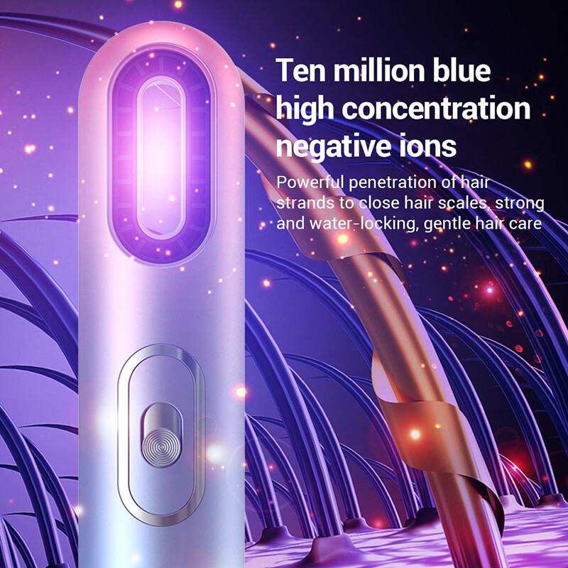 Πιστολάκι μαλλιών 3 σε 1 επαγγελματικό κομμωτήριο Πιστολάκι μαλλιών χωρίς λεπίδες Fast Dry Κρύο και ζεστό πιστολάκι μαλλιών χωρίς φύλλα