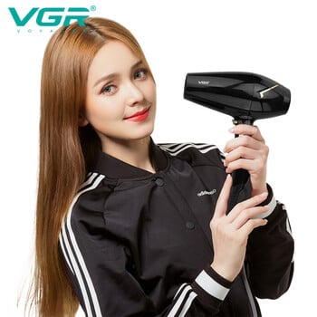 VGR Hair Dryer Professional Hair Dryer Machine Negative Ion Chaison Hair Dryer Dryer Hot and Cold Adjustment Powerful Dryers V-423