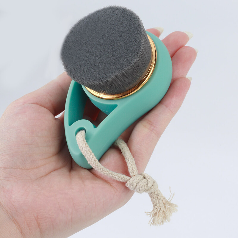 1 ks bambusová čistiaca kefka s aktívnym uhlím, čiarka na tvár, hlboké umývacie kefy, čistič tváre, exfoliačný peeling, masážny a make-up štetec