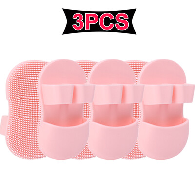 Mini Finger Face Wash Brush Μαλακή σιλικόνη, βαθιά καθαροί πόροι Αφαιρεί τα νεκρά κύτταρα του δέρματος Πινέλα μακιγιάζ Σαμπουάν μωρού Βούρτσα μπάνιου μωρού