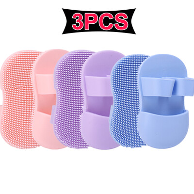 Mini Finger Face Wash Brush Μαλακή σιλικόνη, βαθιά καθαροί πόροι Αφαιρεί τα νεκρά κύτταρα του δέρματος Πινέλα μακιγιάζ Σαμπουάν μωρού Βούρτσα μπάνιου μωρού