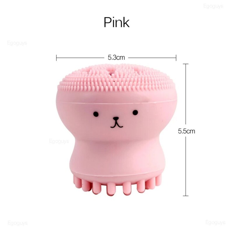 Sada na čistenie tváre 3 ks v 1, silikónová kefka na čistenie tváre v tvare chobotnice, sieťka na bublinky, čelenka, nástroje na umývanie tváre