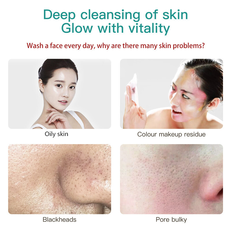 Vízálló arctisztító kefe Hordozható vibrációs elektromos arctisztító kefe szilikon kefével