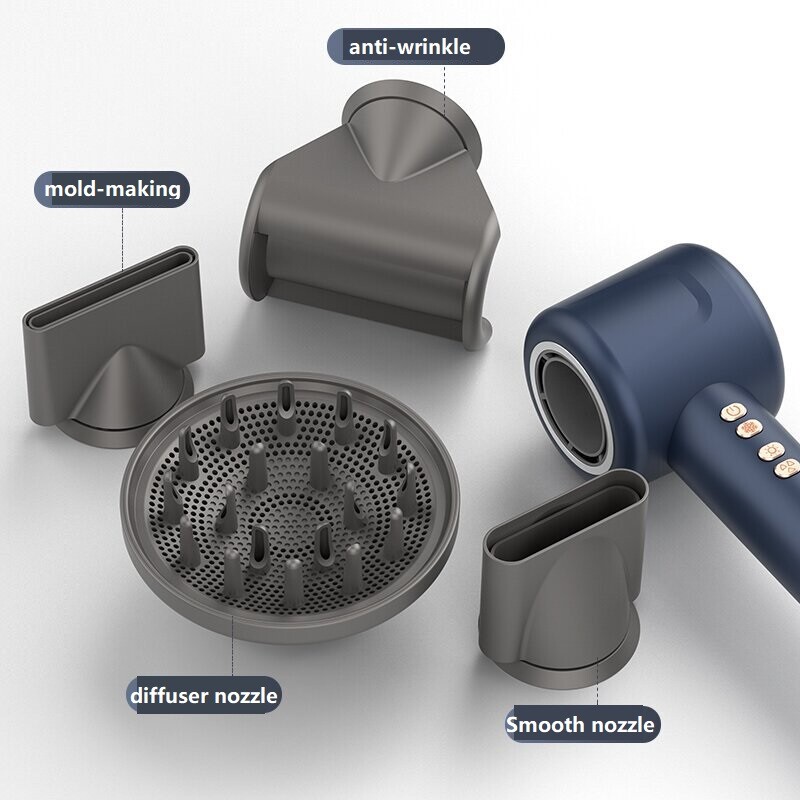 2000 W-os levél nélküli hajszárítók Professzionális hajszárító Negatív Ionos Hajszárító Háztartási gépekhez Szalon Stílus Style Eszközök