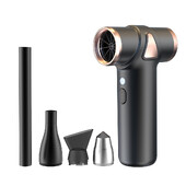 Naujas belaidis plaukų džiovintuvas Daugiafunkcis lauko kepsninės anglies pūtimas dulkių šalinimo nešiojamas įkraunamas didelės spartos plaukų džiovintuvas