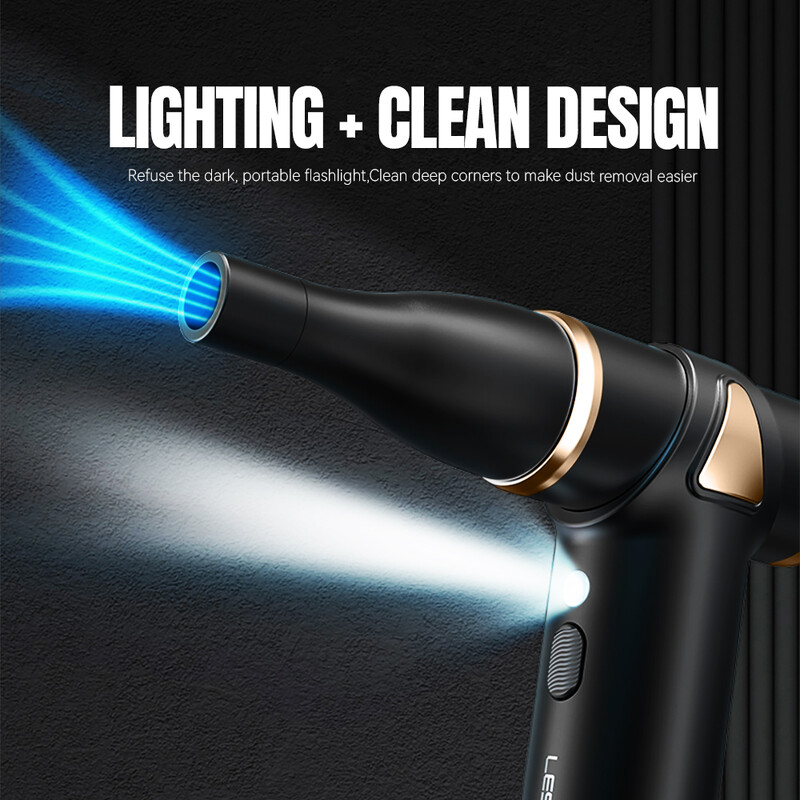 Naujas belaidis plaukų džiovintuvas Daugiafunkcis lauko kepsninės anglies pūtimas dulkių šalinimo nešiojamas įkraunamas didelės spartos plaukų džiovintuvas