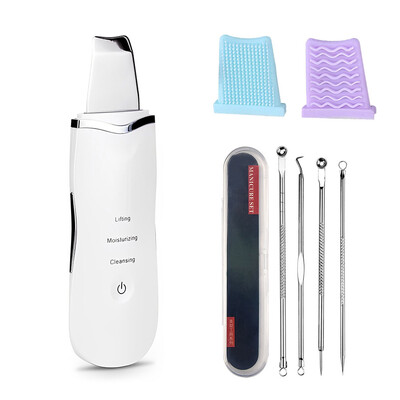 Elektrický čistič pleti, peeling, odstraňovač čiernych bodiek, hĺbkové čistenie tváre, zdvíhanie iónov, čistič pórov proti akné, špachtľa na tvár, lopatka na čistenie pleti