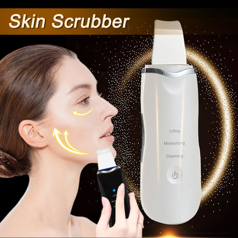 Elektrický čistič pleti, peeling, odstraňovač čiernych bodiek, hĺbkové čistenie tváre, zdvíhanie iónov, čistič pórov proti akné, špachtľa na tvár, lopatka na čistenie pleti