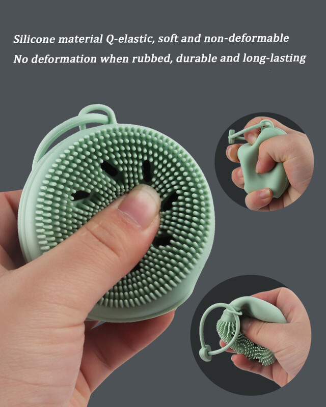 Szilikon tisztítókefe Arcradír mélytisztító masszázskefe mitesszer eltávolító arctisztító miniatűr bőrápoló súroló