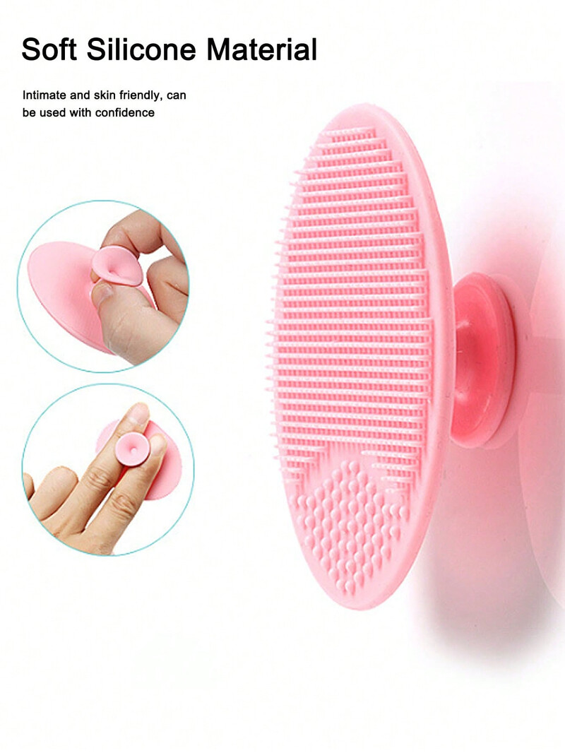 Szilikon arctisztító kefe készlet Arcfelhordó eszköz Szilikon hámlasztó arckefe 1 db Bowknot fejpánttal és 2 db csuklóval