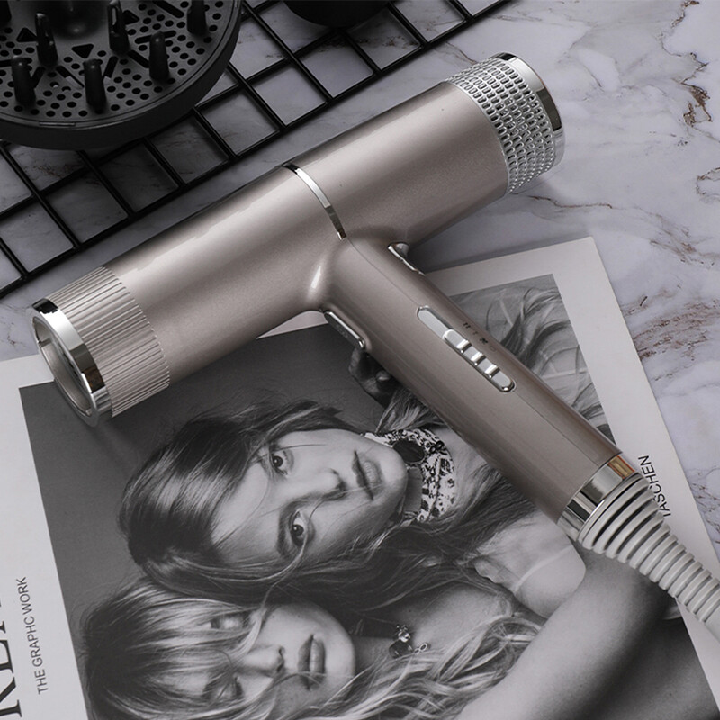 Erős szél Hajszárító Diffúzor Hajszárítóhoz Háztartási gépek Nagy teljesítményű Hajfújás Kék Fény Anion Antisztatikus Hajeszközök