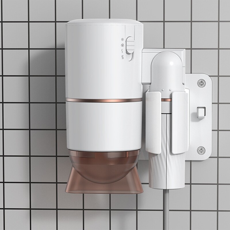 Plaukų džiovintuvas Negative Ion Hair Care Stalinis stiprus vėjas karšto ir šalto oro šepetys greitai džiūstantiems plaukams sulankstomas plaukų džiovintuvas