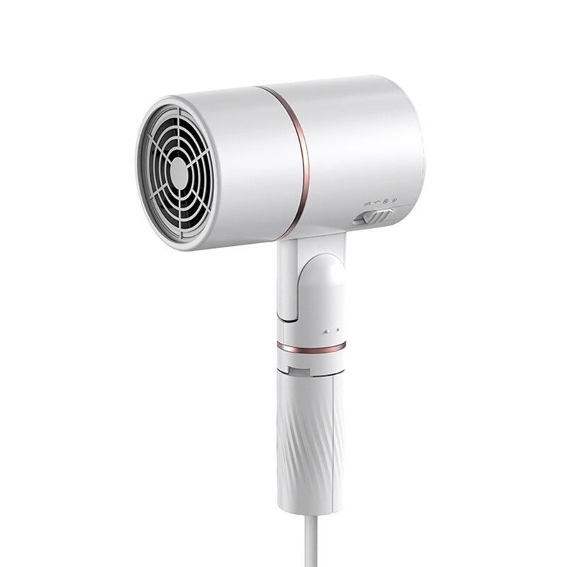 Plaukų džiovintuvas Negative Ion Hair Care Stalinis stiprus vėjas karšto ir šalto oro šepetys greitai džiūstantiems plaukams sulankstomas plaukų džiovintuvas