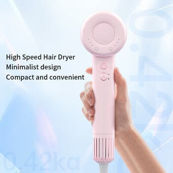 Професионален сешоар Горещ студен вятър 3 Gear Strong Power Air Brush Сешоар Negative Lonic Blow Dryer Salon Tool