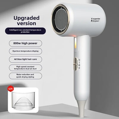 Nešiojamas buitinis plaukų džiovintuvas bendrabučio studentų elektrinis plaukų šalinimo aparatas Viešbučių plaukų džiovintuvas nekenksmingas joninis vėjas