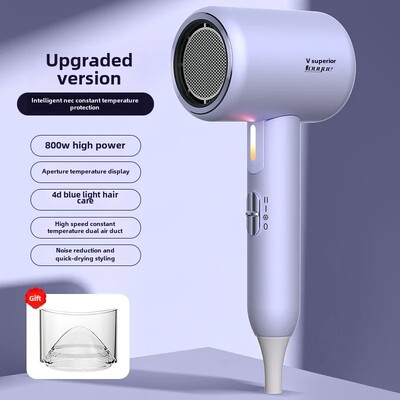 Nešiojamas buitinis plaukų džiovintuvas bendrabučio studentų elektrinis plaukų šalinimo aparatas Viešbučių plaukų džiovintuvas nekenksmingas joninis vėjas