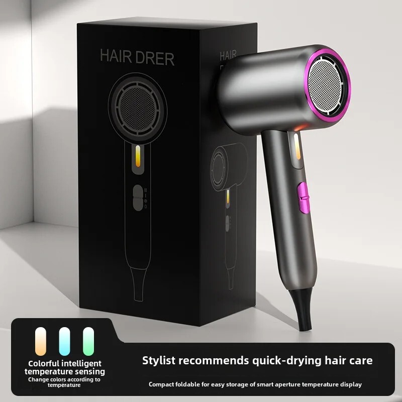 Nešiojamas buitinis plaukų džiovintuvas bendrabučio studentų elektrinis plaukų šalinimo aparatas Viešbučių plaukų džiovintuvas nekenksmingas joninis vėjas