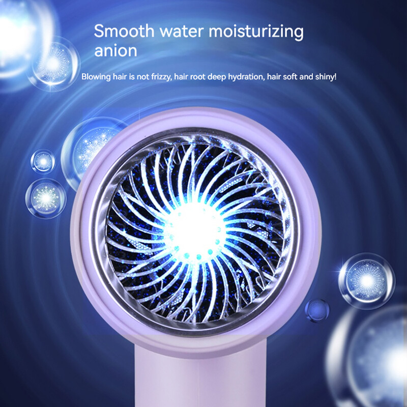 Osobna sušila za kosu od 2000 W Tiho prijenosno sušilo za kosu za studentski dom bez spoticanja Mini sušilo za kosu za putovanje kući