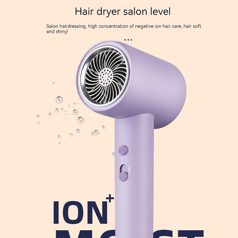 Osobna sušila za kosu od 2000 W Tiho prijenosno sušilo za kosu za studentski dom bez spoticanja Mini sušilo za kosu za putovanje kući