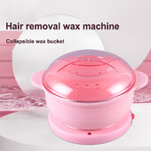 Nešiojamas sulankstomas vaško terapijos aparatas 110V 220V greito kaitinimo vaško lydymo aparatas viso kūno plaukų šalinimui vaško lydymo aparatas