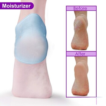 2 τμχ Heel Cushion Gel Heel Protector για πελματιαία απονευρωσίτιδα Αχίλλειο τενοντίτιδα Bone Spur Πόνεμα πόδια ανακουφίζει τον πόνο Εργαλεία πεντικιούρ