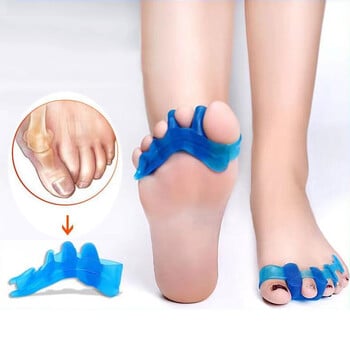 Σιλικόνη Gel Silicone Thumb Corrector Bunion Foot Toe Hallux Valgus Protector Separator Finger Straightener Adjuster Foot Care Tools