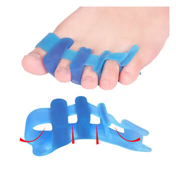 Σιλικόνη Gel Silicone Thumb Corrector Bunion Foot Toe Hallux Valgus Protector Separator Finger Straightener Adjuster Foot Care Tools