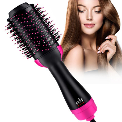 One Step sušilo za kosu & Volumizer Salon Četka za oblikovanje s lopaticom s toplim zrakom Generator negativnih iona Uvijač za kosu Uvijač