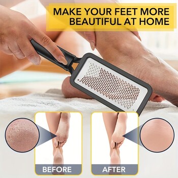 1 τεμ. λίμας ποδιών Scrubber Professional Rasp Τρίφτης τακουνιών Hard Dead Skin Dead Callus Remover Πεντικιούρ Εργαλεία περιποίησης ποδιών