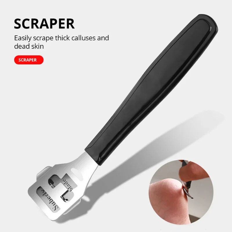 Profesionāls pedikīra komplekts Profesionāls pedikīra rīku komplekts-Pēdas Rasp Foot Dead Skin Remover Mājas un salona kopšanas rīku komplekts