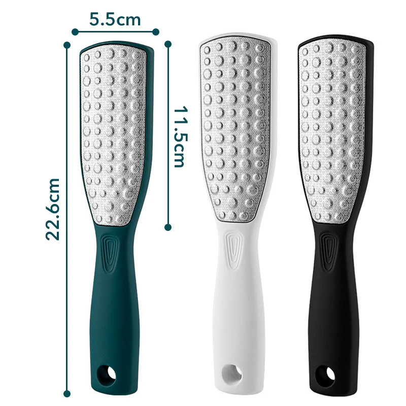 Profesionalna rašpica za stopala od nehrđajućeg čelika Ribelica za pete za stopala Sredstvo za uklanjanje žuljeva Sredstvo za uklanjanje grube mrtve kože Alat za njegu stopala