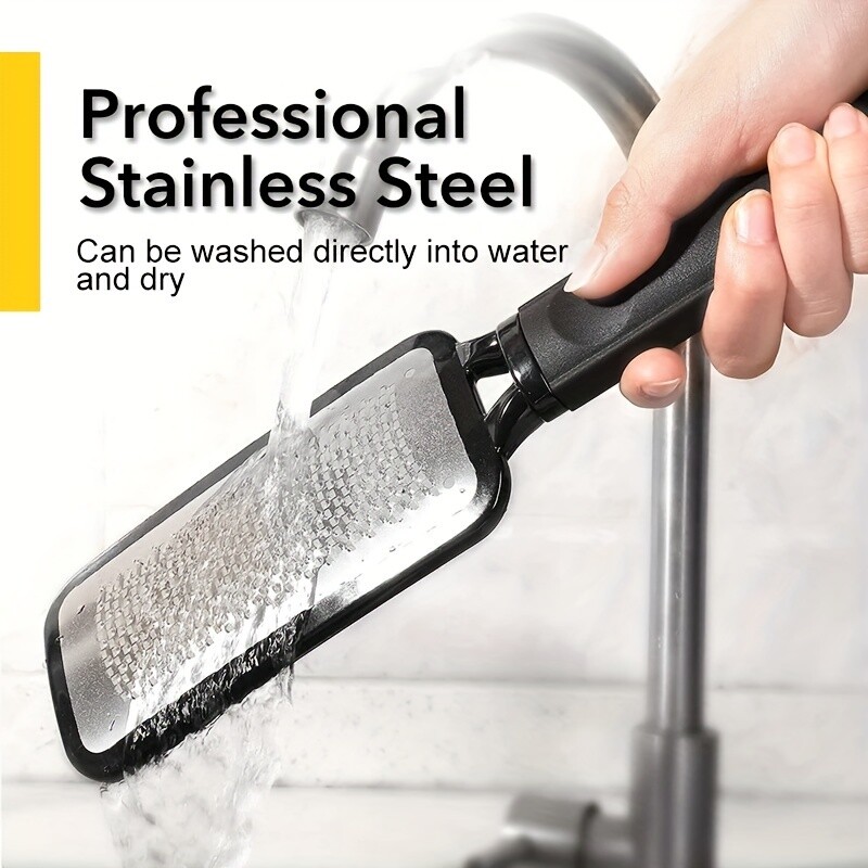 1kom dvostrana turpija za stopala Profesionalna rašpica za pete Rende za tvrdu mrtvu kožu Sredstvo za uklanjanje žuljeva Pedikura Alati za njegu stopala