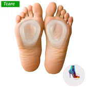 Tcare 1 Pair Ball of Pēdu spilveni Pēdu kopšanas ieliktņi Ieliktņi Atbalsta Neiromu Skrējēji Metatarsalgia Gēla spilventiņš Ātra pēdu sāpju mazināšana