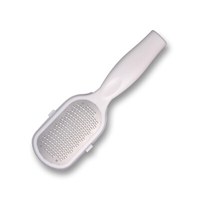 1 tk Professionaalne roostevabast terasest kalluseeemaldaja jalaviil kaabitsaga pediküüri tööriistad surnud naha eemaldamiseks kandadele Jalahooldustooted