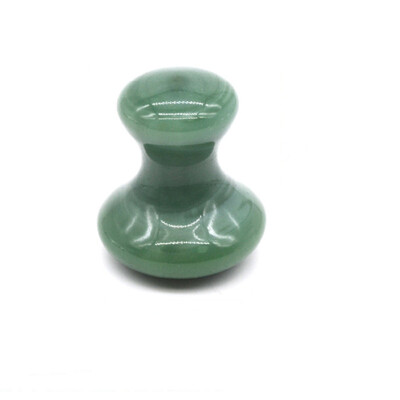 SPA Therapy Jade Roller Veido Liftingas Masažas Raukšlių Šalinimas Natūralus Rožinis Kvarcas Grybų Forma Veido Akupunktūra Gua Sha Priemonė